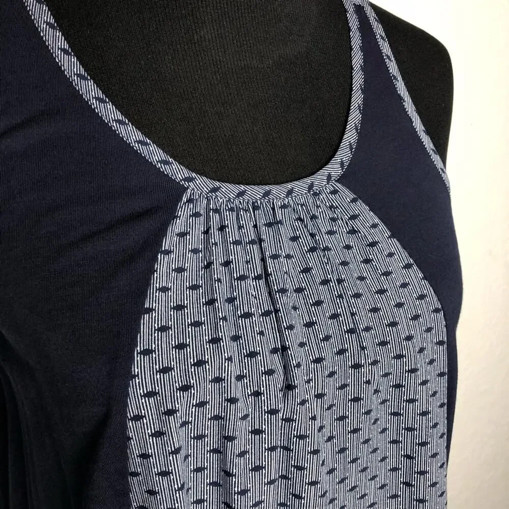 CAbi navy white